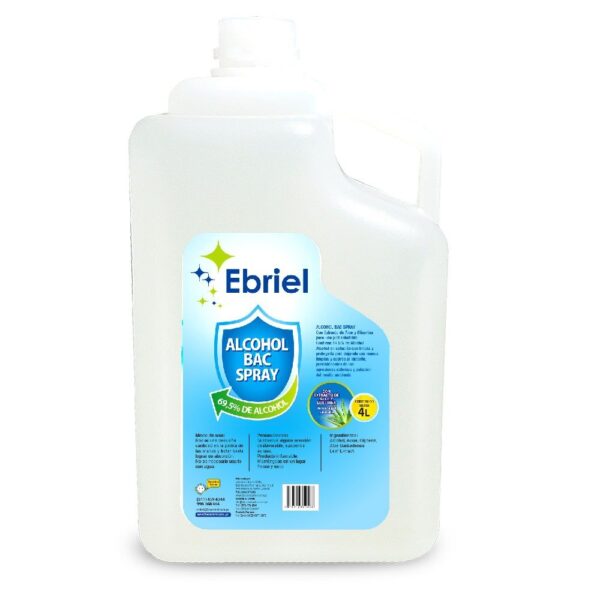 ALCOHOL BAC LIQUIDO SPRAY 4 LT.