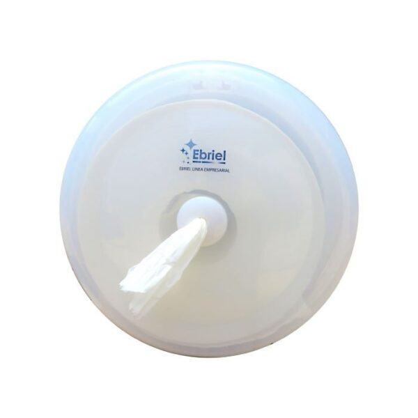 DISPENSADOR HIGIENICO JUMBO CENTER PULL BLANCO EB01-01