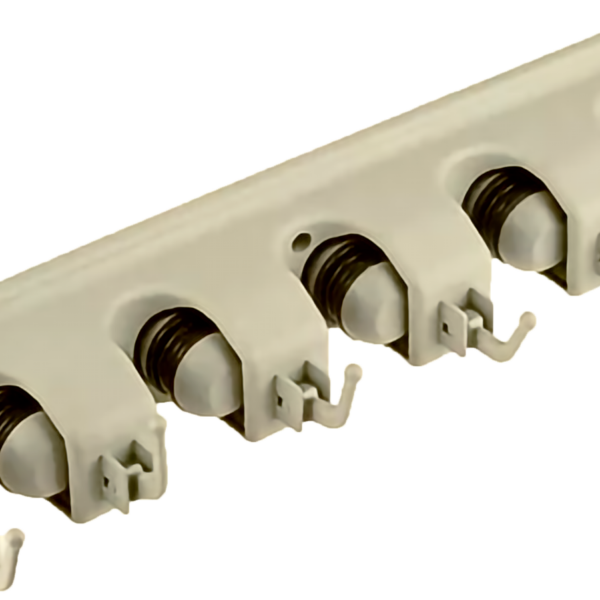 ORGANIZADOR DE ESCOBAS Y TRAPEADORES EB10-16 COLOR CREMA
