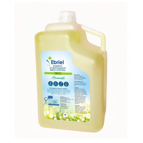 JABON CORPORAL 3 EN 1 Capacidad 4 LT