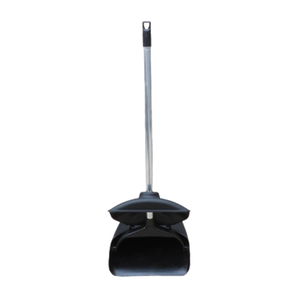 RECOGEDOR NEGRO MOVIBLE CON TAPA