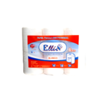 Papel Toalla Institucional Blanco Ellia 6 rollos x 150 m